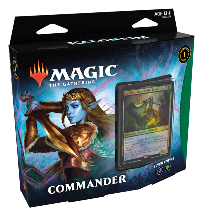 Magic: Kaldheim Commander Deck Elven Empire