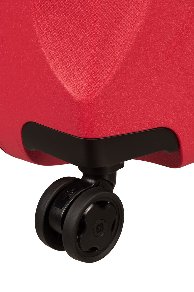 Samsonite Reiskoffer - Essens Spinner (4 wielen) 55 cm handbagage - Hibiscus Red - 2.6 kg