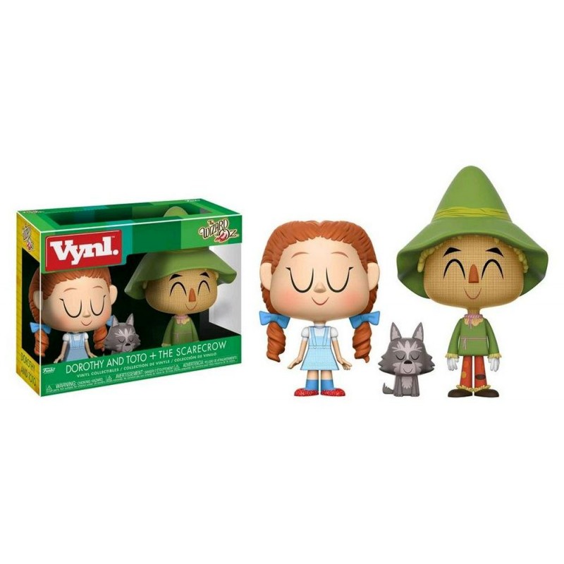 Funko Vynl The Wizzard of Oz Dorothy and Toto + The Scarecrow  2 Pack