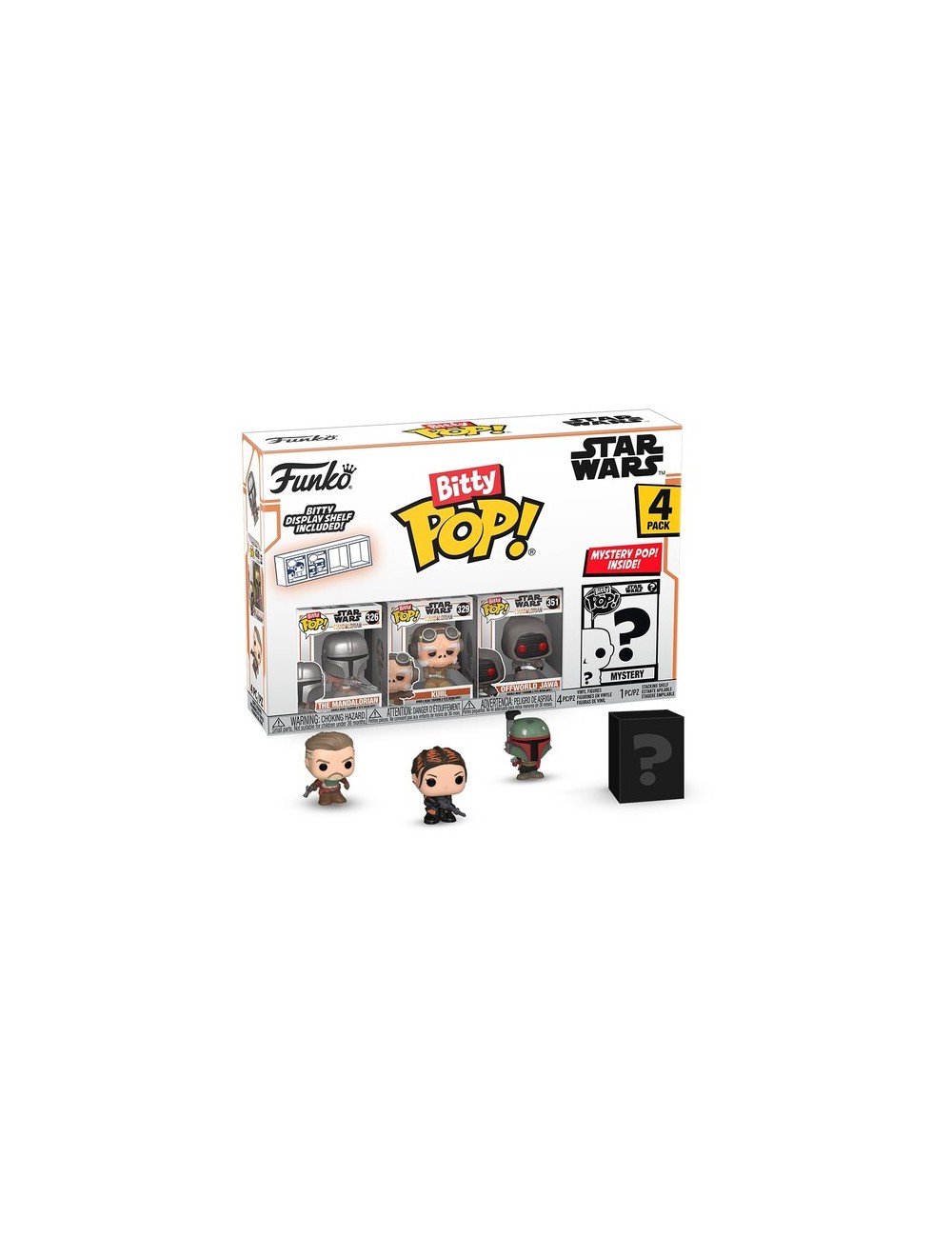 Bitty Pop! Star Wars Bitty Pop 4 Pack 2.5cm Mandalorian 326