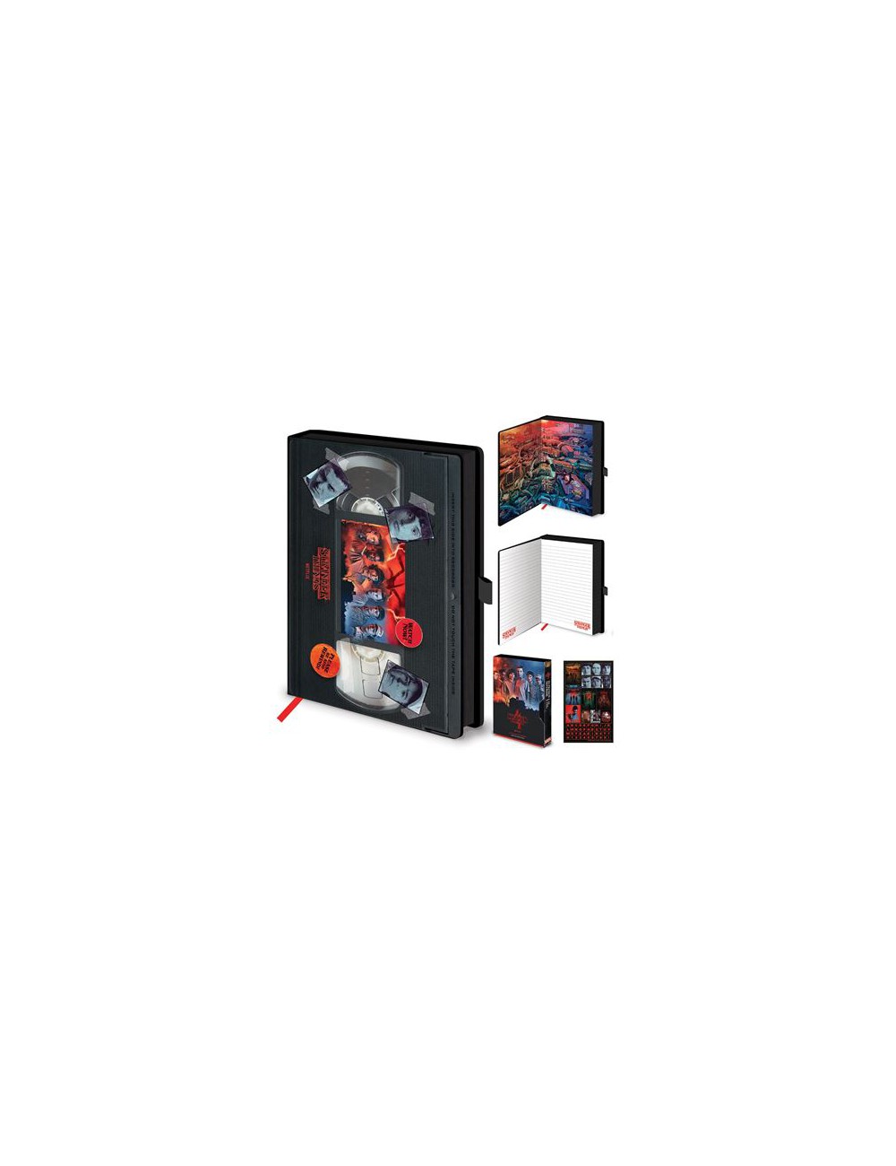 STRANGER THINGS  Season 4 VHS  Notebook A5 Premium