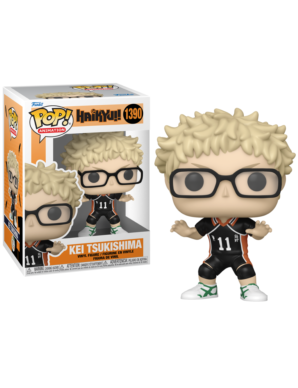 Funko Pop! Haikyu! Kei Tsukishima 1390