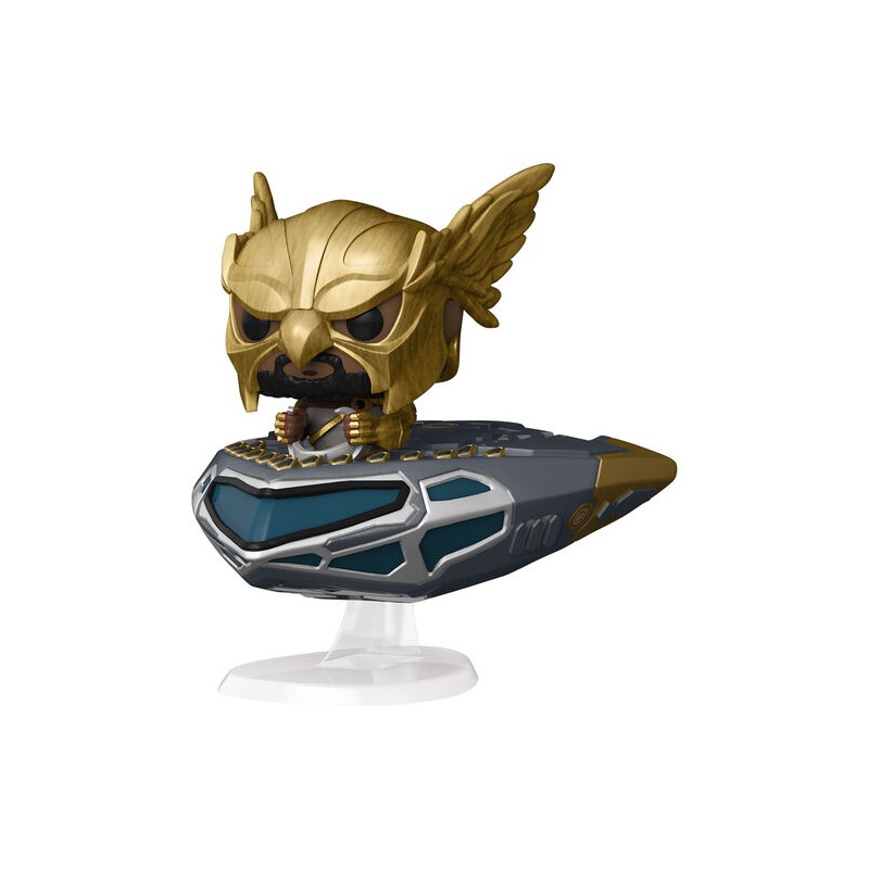 Funko Pop! Black Adam Hawkman In Cruiser 286