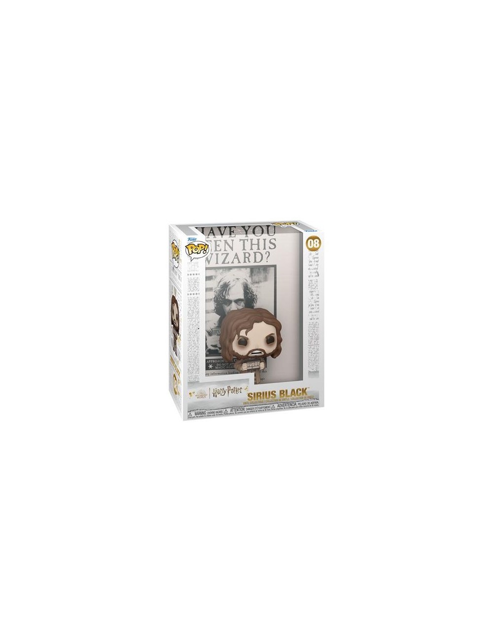 Funko POP! HARRY POTTER 3 - POP Cover N° 08 - Poster with Sirius Black