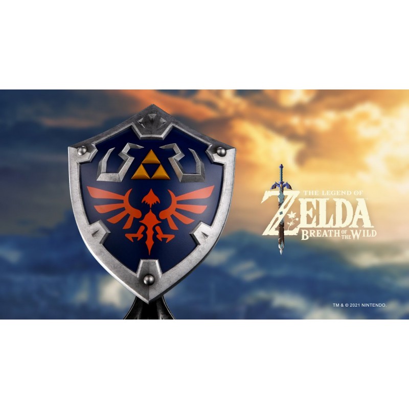 Legend of Zelda Breath of the Wild Hylian Shield PVC Statue