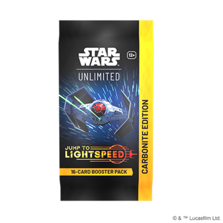 Star Wars Unlimited Jump to Lightspeed Carbonite boosterpack