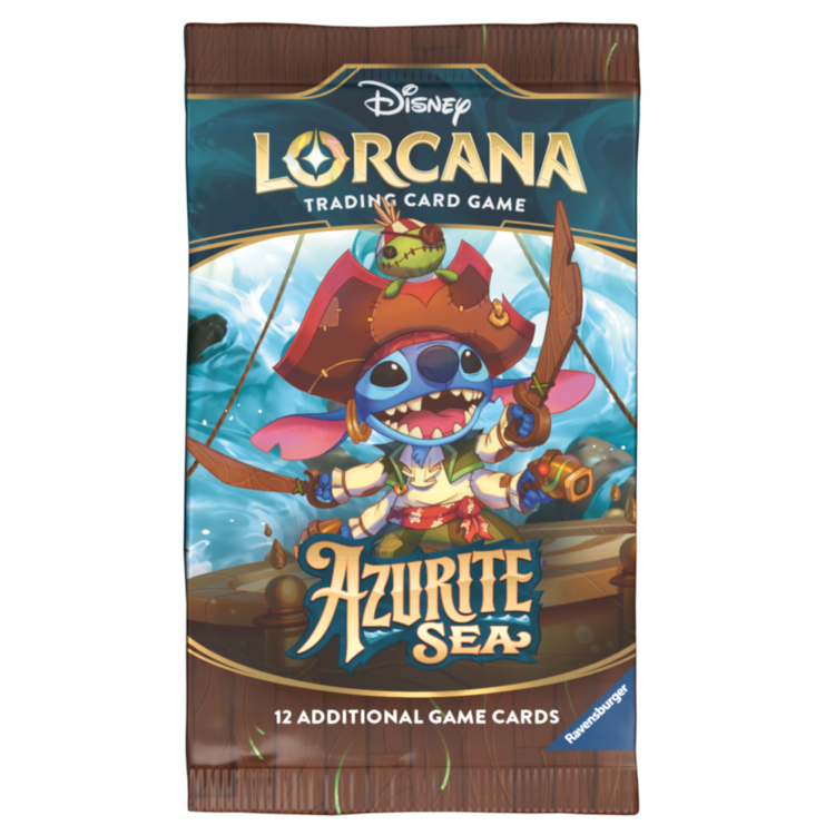 Disney Lorcana Azurite Sea Boosterpack