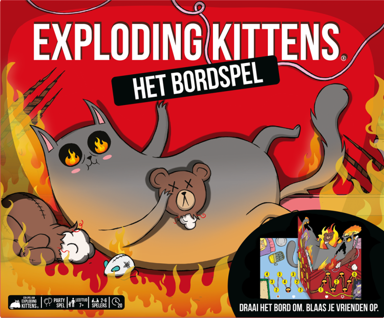Exploding Kittens Het Bordspel