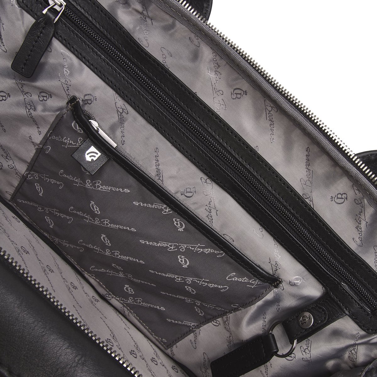 "Castelijn & Beerens Firenze - Business Laptoptas 15,6"" - Zwart"