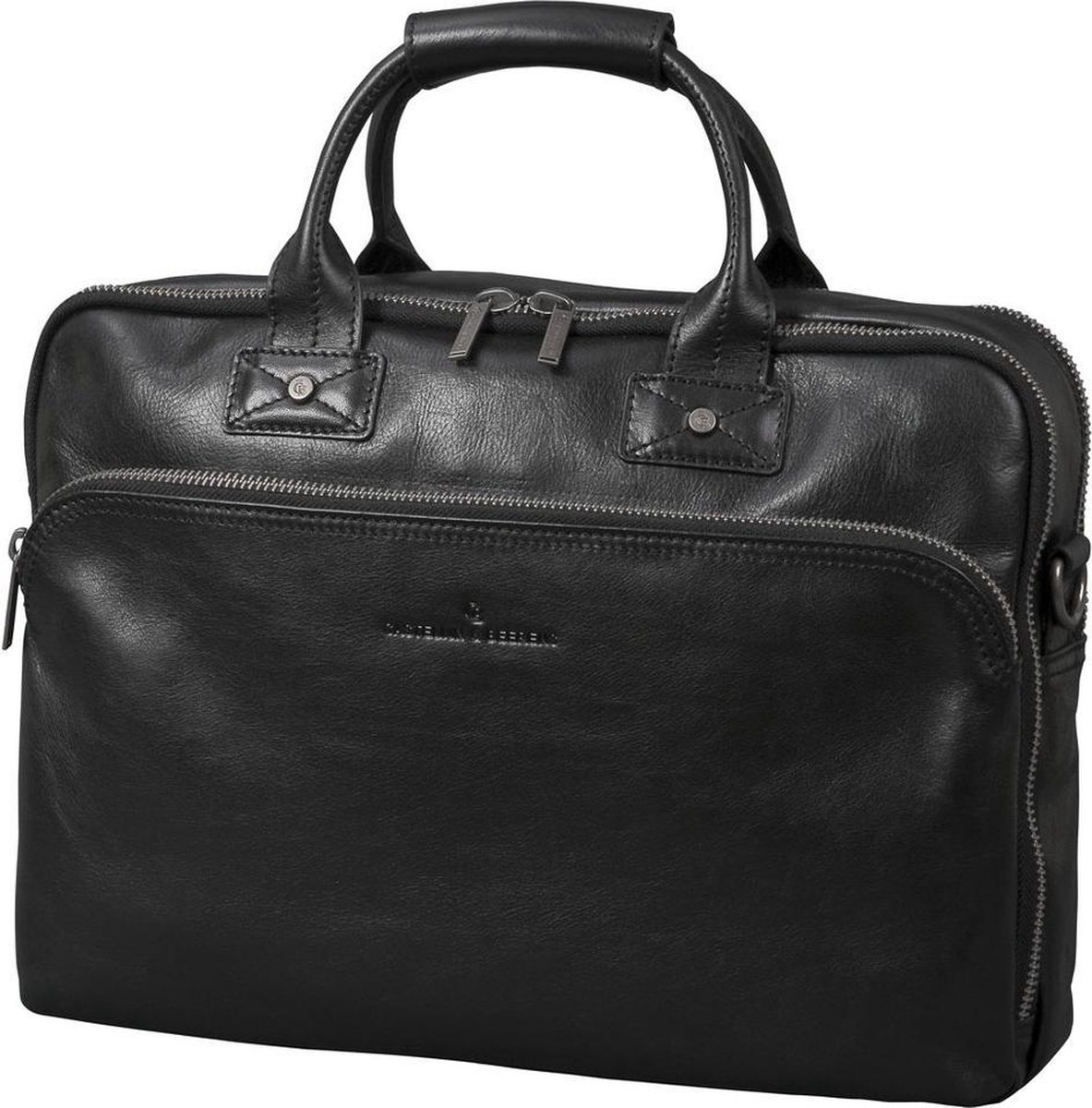 "Castelijn & Beerens Firenze - Business Laptoptas 15,6"" - Zwart"
