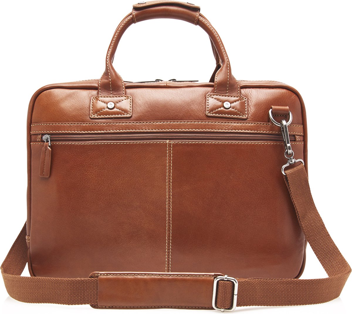 Castelijn & Beerens Firenze Business Laptoptas 15.6'' Licht Bruin 9472