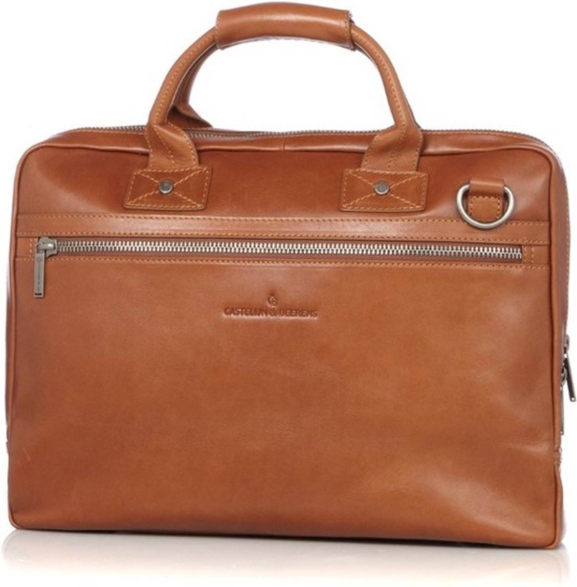 Castelijn & Beerens Firenze Business Laptoptas 15.6'' Licht Bruin 9472