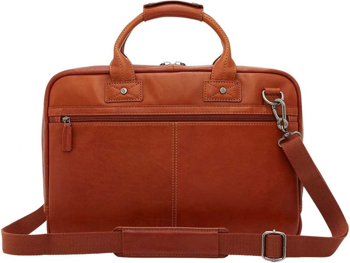 Castelijn & Beerens Firenze Business Laptoptas 15.6'' Licht Bruin 9472
