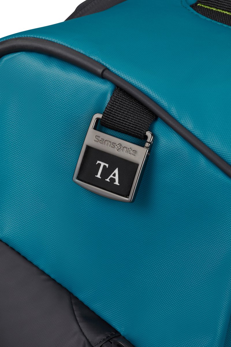 Samsonite Reistas/backpack Met Wielen - Ecodiver 55 cm (Handbagage)- Petrol Blue/Lime - 2.5 kg