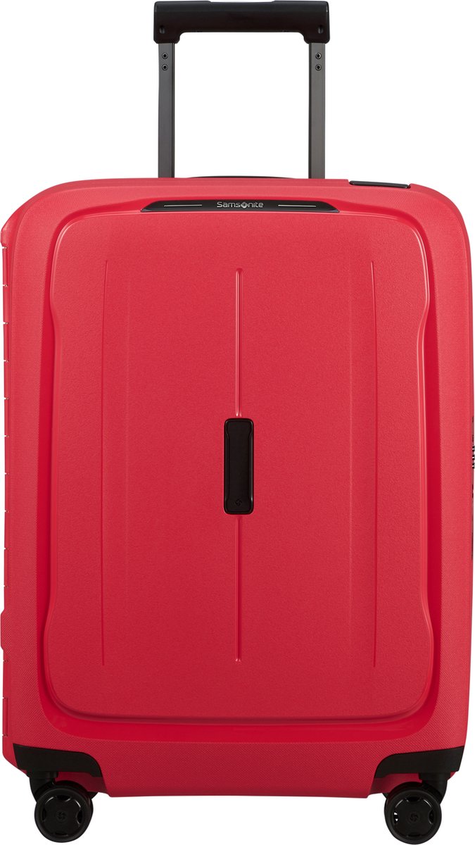 Samsonite Reiskoffer - Essens Spinner (4 wielen) 55 cm handbagage - Hibiscus Red - 2.6 kg