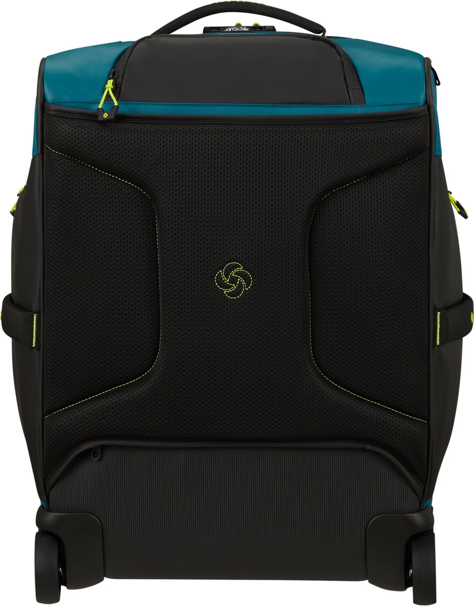 Samsonite Reistas/backpack Met Wielen - Ecodiver 55 cm (Handbagage)- Petrol Blue/Lime - 2.5 kg