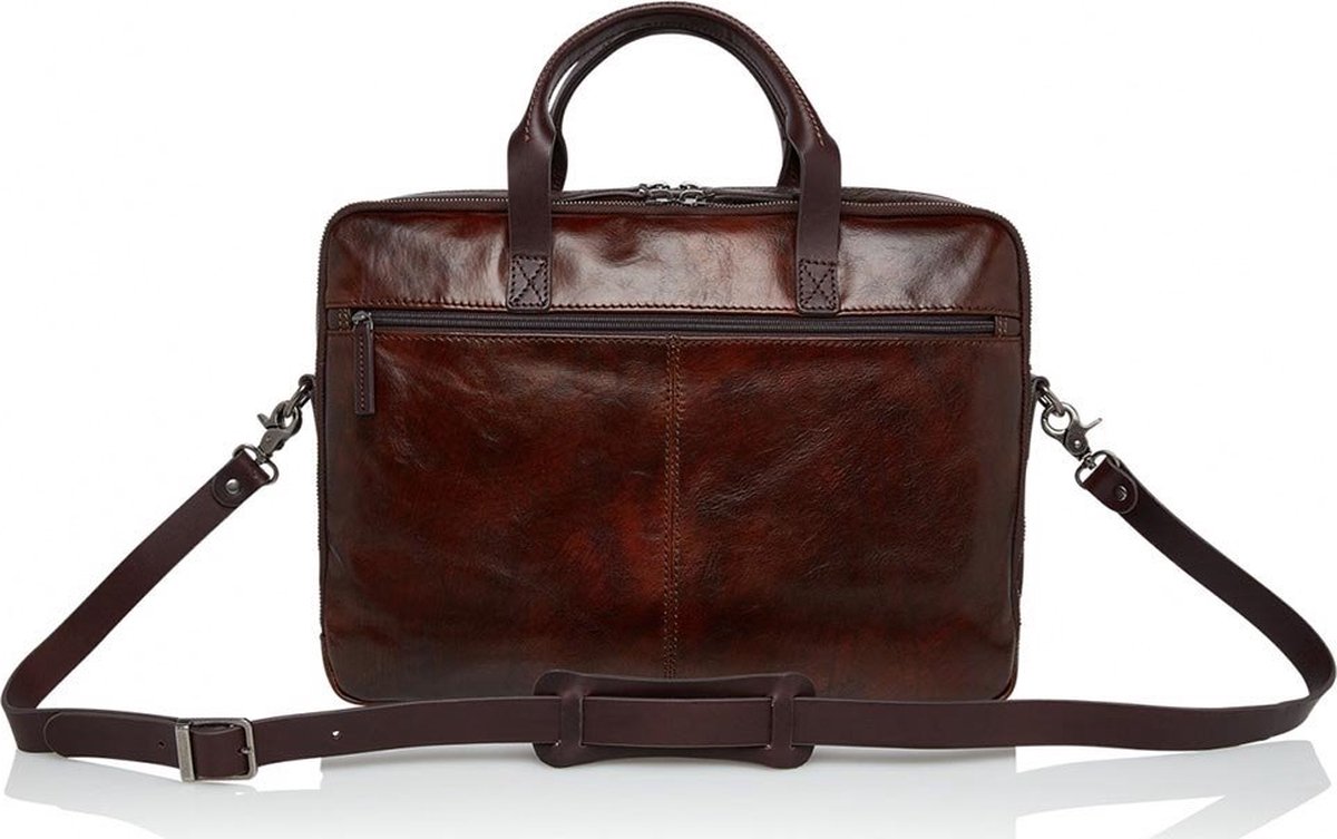 Castelijn & Beerens - Rien Laptoptas 15,6 + tablet RFID | cognac -