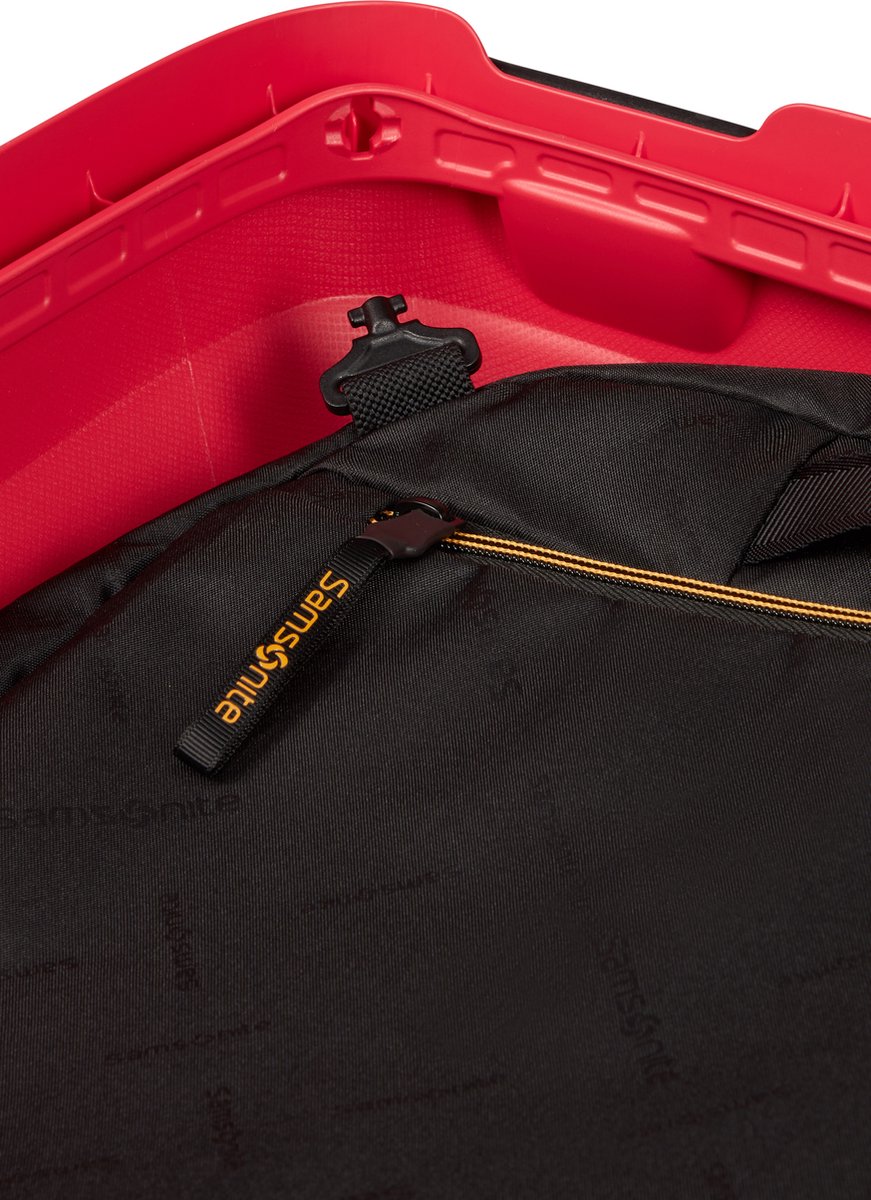 Samsonite Reiskoffer - Essens Spinner (4 wielen) 55 cm handbagage - Hibiscus Red - 2.6 kg