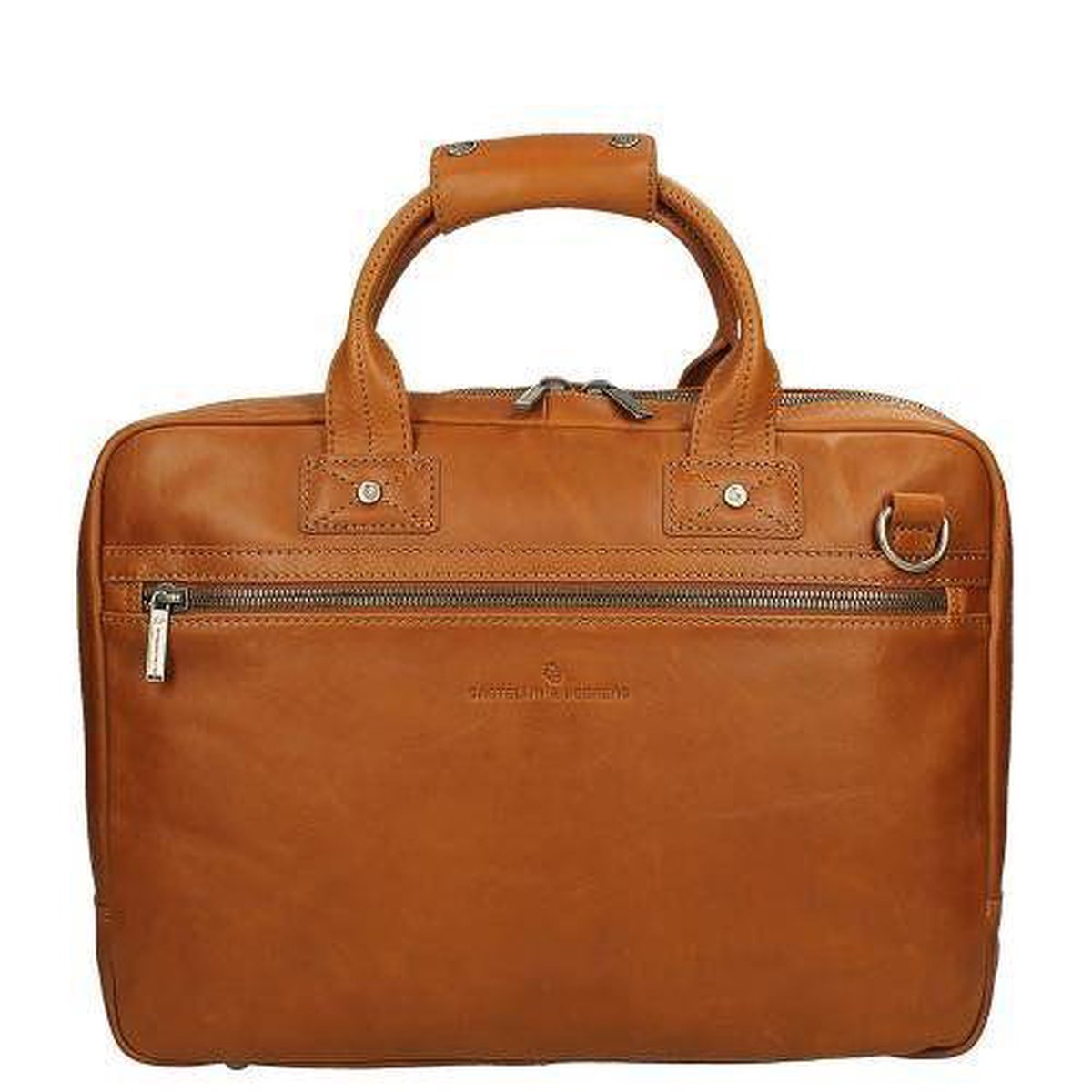 Castelijn & Beerens Firenze Business Laptoptas 15.6'' Licht Bruin 9472