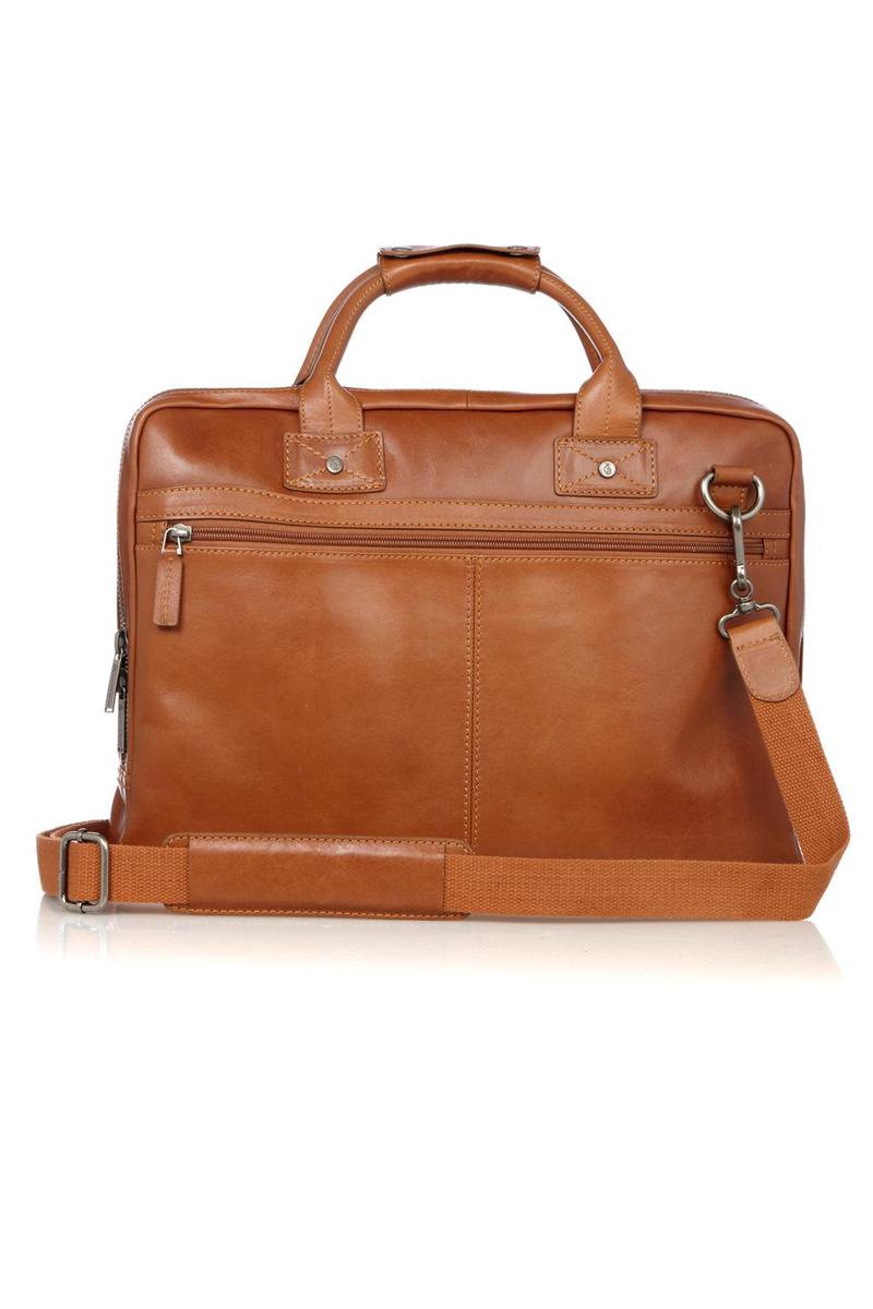 Castelijn & Beerens Firenze Business Laptoptas 15.6'' Licht Bruin 9472