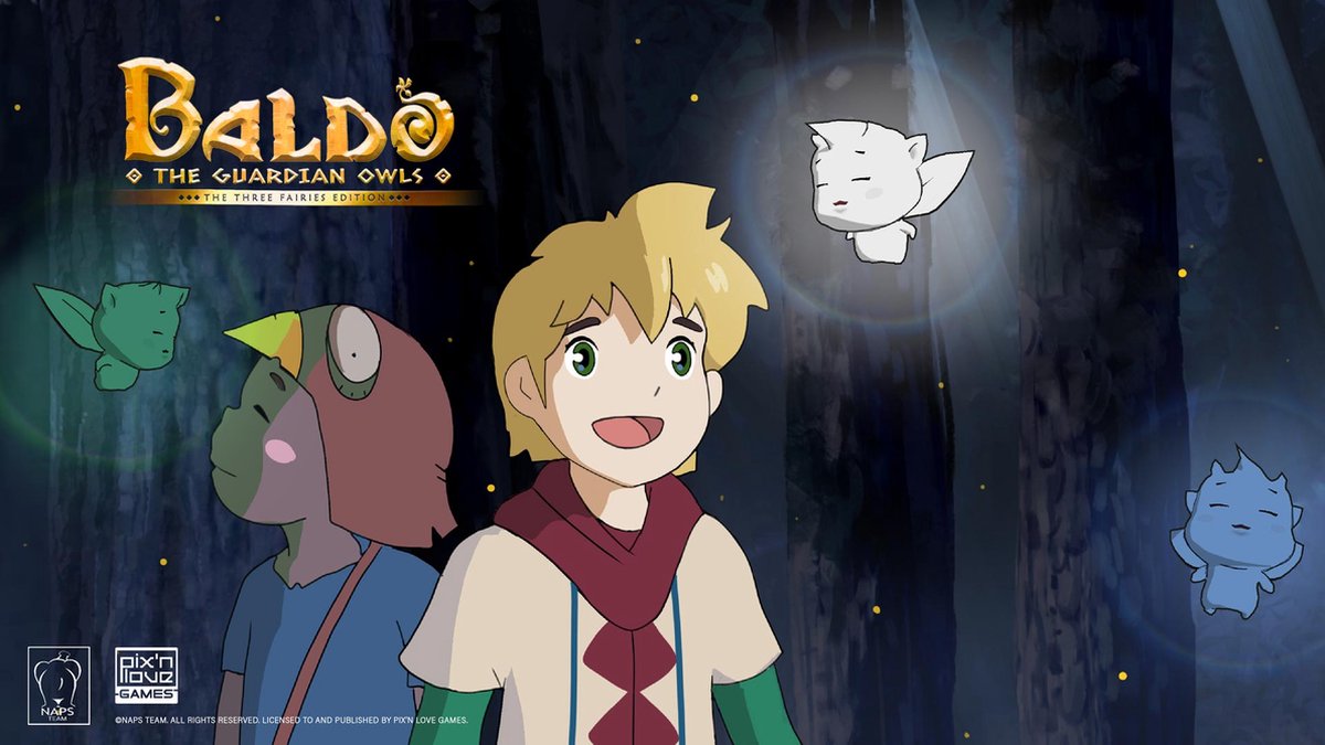 Baldo: The Guardian Owls - The Three Fairies Edition - Switch