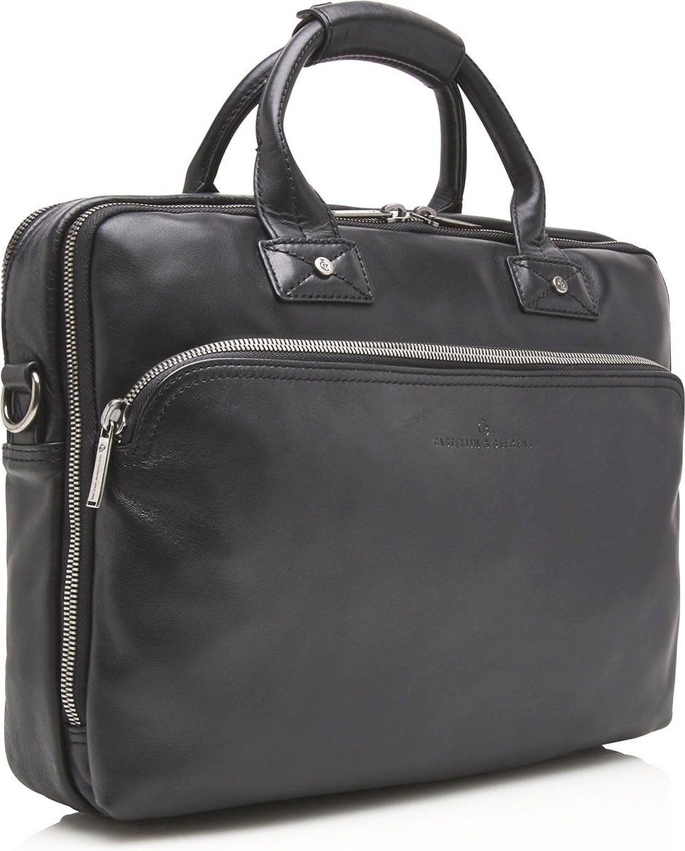 "Castelijn & Beerens Firenze - Business Laptoptas 15,6"" - Zwart"