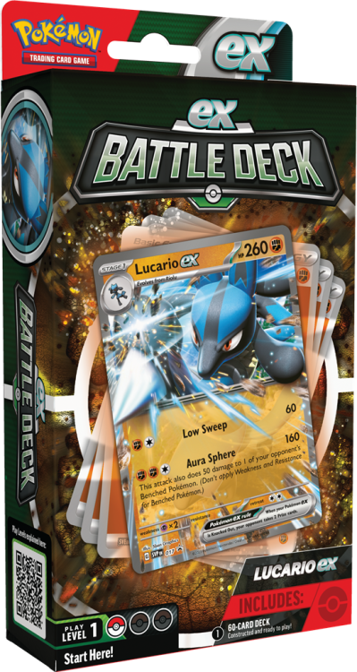Pokemon ex Battle Decks Lucario