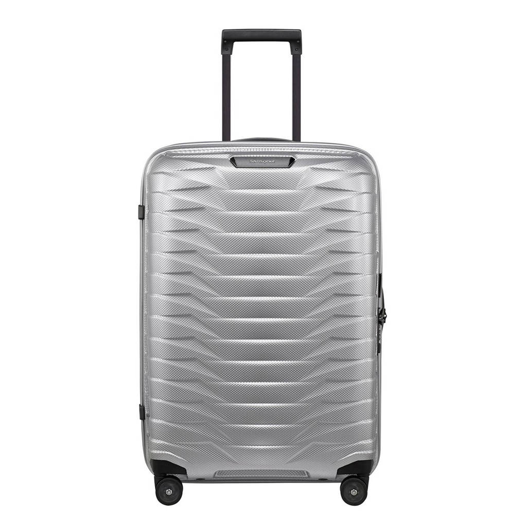 trolley Proxis 69 cm. zilverkleurig