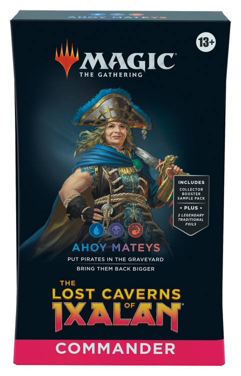 Magic: The Lost Caverns of Ixalan Commander Deck Ahoy Mateys