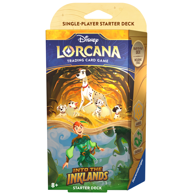 Disney Lorcana Into The Inklands Starter Deck Dogged And Dynamic