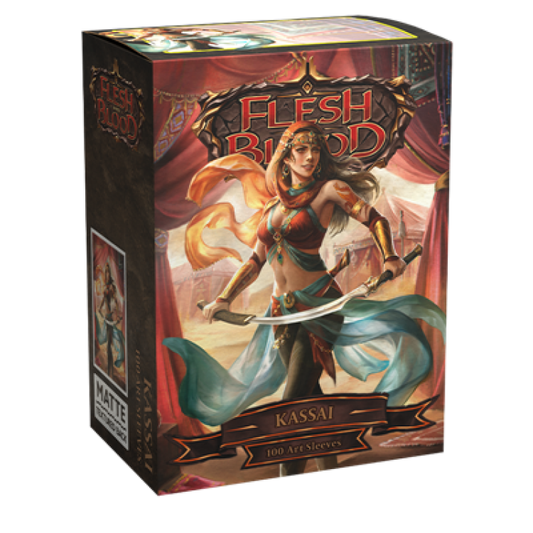 SLEEVES Flesh and Blood Matte Art Kassai (100)