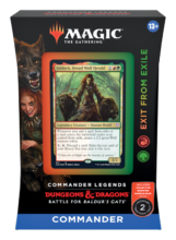 Magic Commander Legends Baldur's Gate Commander Deck: Exit from Exile