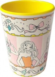 Jill - Beker 0,23 L - Geel - Melamine
