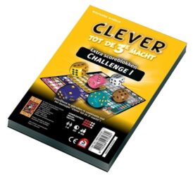 Clever tot de 3e macht Challenge Scoreblok