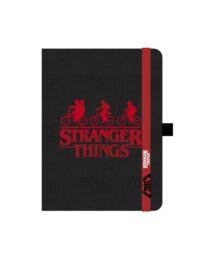 STRANGER THINGS - Faux Leather Notebook - Size A5