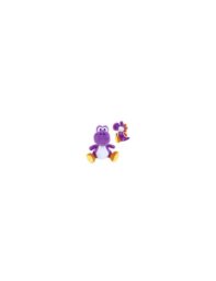 SUPER MARIO Purple Yoshi Plush 20cm