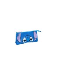 STITCH  Cute  Triple Pencil Case