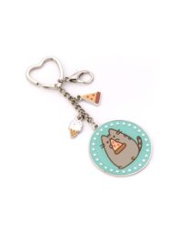 PUSHEEN  Pizza  Keyring