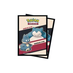 Pokemon Sleeves Snorlax & Munchlax 65st.