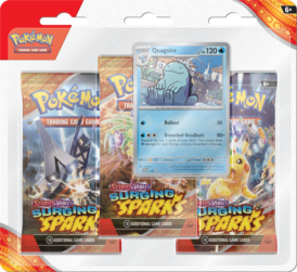 Pokemon Surging Sparks 3 Booster Blister