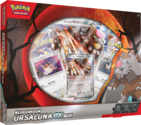 Pokemon Bloodmoon Ursaluna ex Box