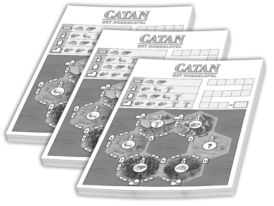 Scoreblokken Catan: Het Dobbelspel