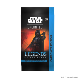 Star Wars Unlimited Legends of the Force Carbonite Boosterpack