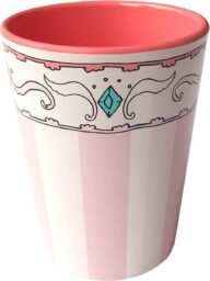 Jill - Beker 0,23 L - Koraalrood - Melamine