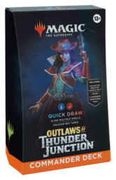 Magic: Outlaws of Thunder Junction Commander Deck Quick Draw