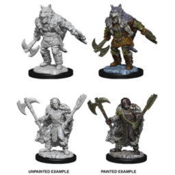Dungeon & Dragons Nolzur's Marvelous Miniatures - Male Half-Orc Barbarian