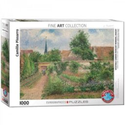 Vegetable Garden Overcast - Camille Pissarro (1000)