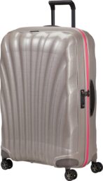 Samsonite Reiskoffer - C-Lite Spinner uitbreidbaar (4 wielen) 75 cm - Pearl/Fuchsia - 2.8 kg