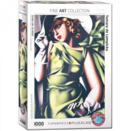 Young Girl in Green - Tamara de Lempicka (1000)