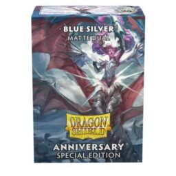 SLEEVES  Matte Dual Blue Silver (100)